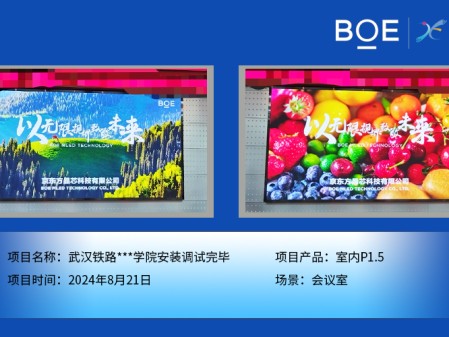 自贡武汉铁路***学院安装调试完毕